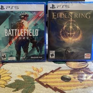 New. came as part of the PS5 bundle so just looking to get some money back